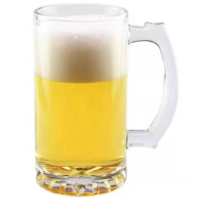 Glass Beer Mug With Handles - Yorkn Inc✅