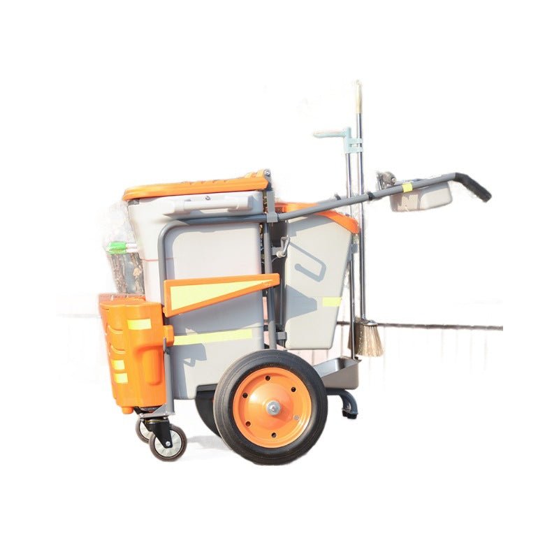 Hand Pushed Cleaning Cart Without Tools - By Boat - Yorkn Inc✅