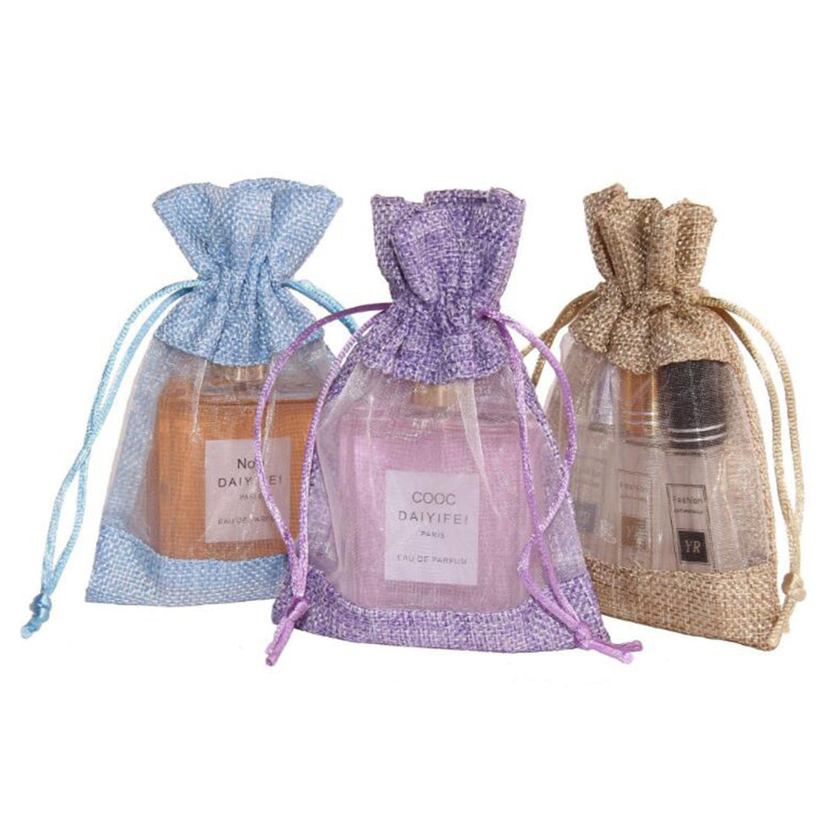 Imitation Burlap Drawstring Gift Bag - Yorkn Inc✅