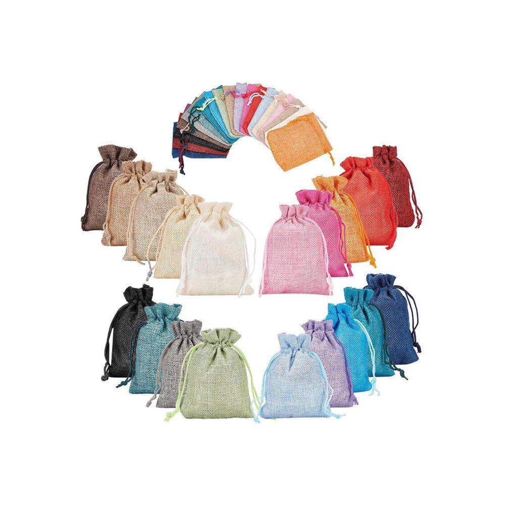 Jute Drawstring Bag - Yorkn Inc✅