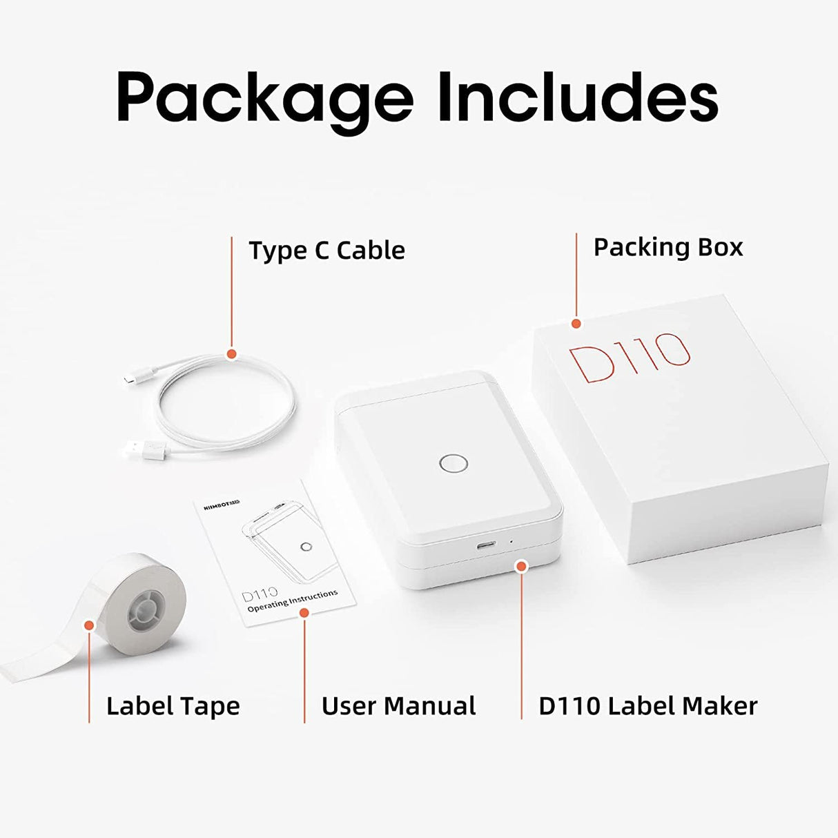 Label Maker Machine With Tape - Yorkn Inc✅