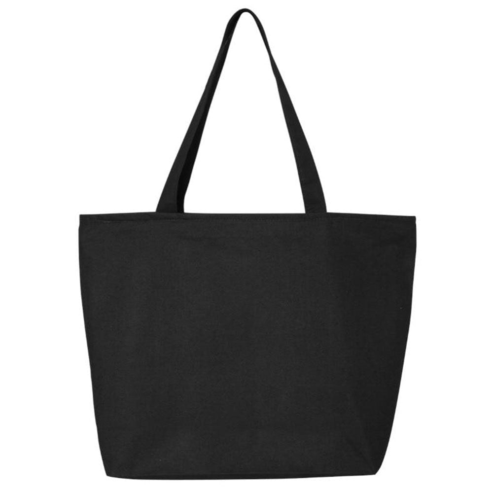Large Canvas Tote Bag With Zipper - Yorkn Inc✅