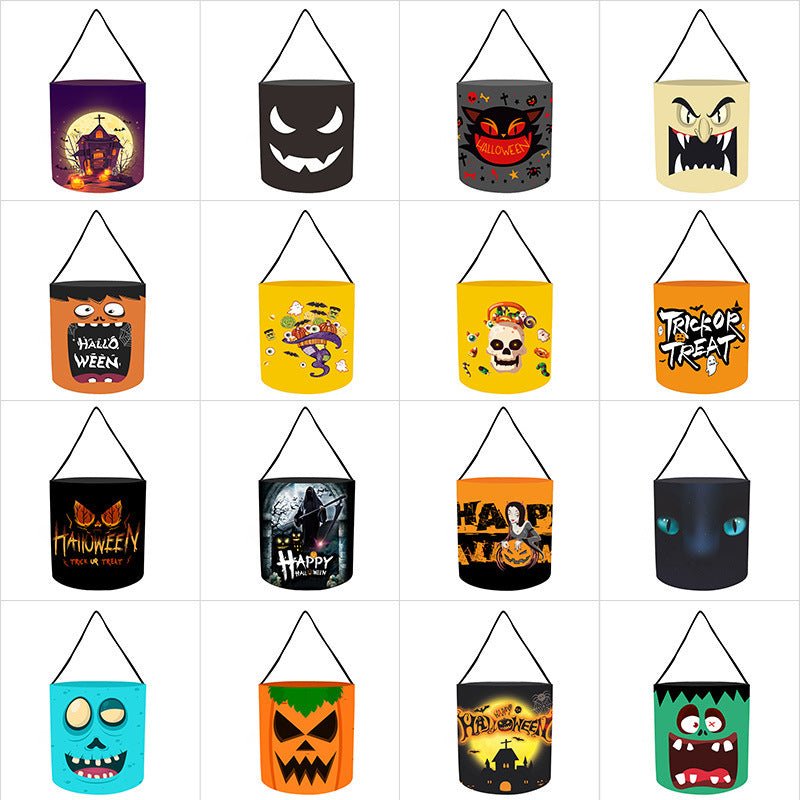 Led Light Halloween Trick Or Treat Bags - Yorkn Inc✅