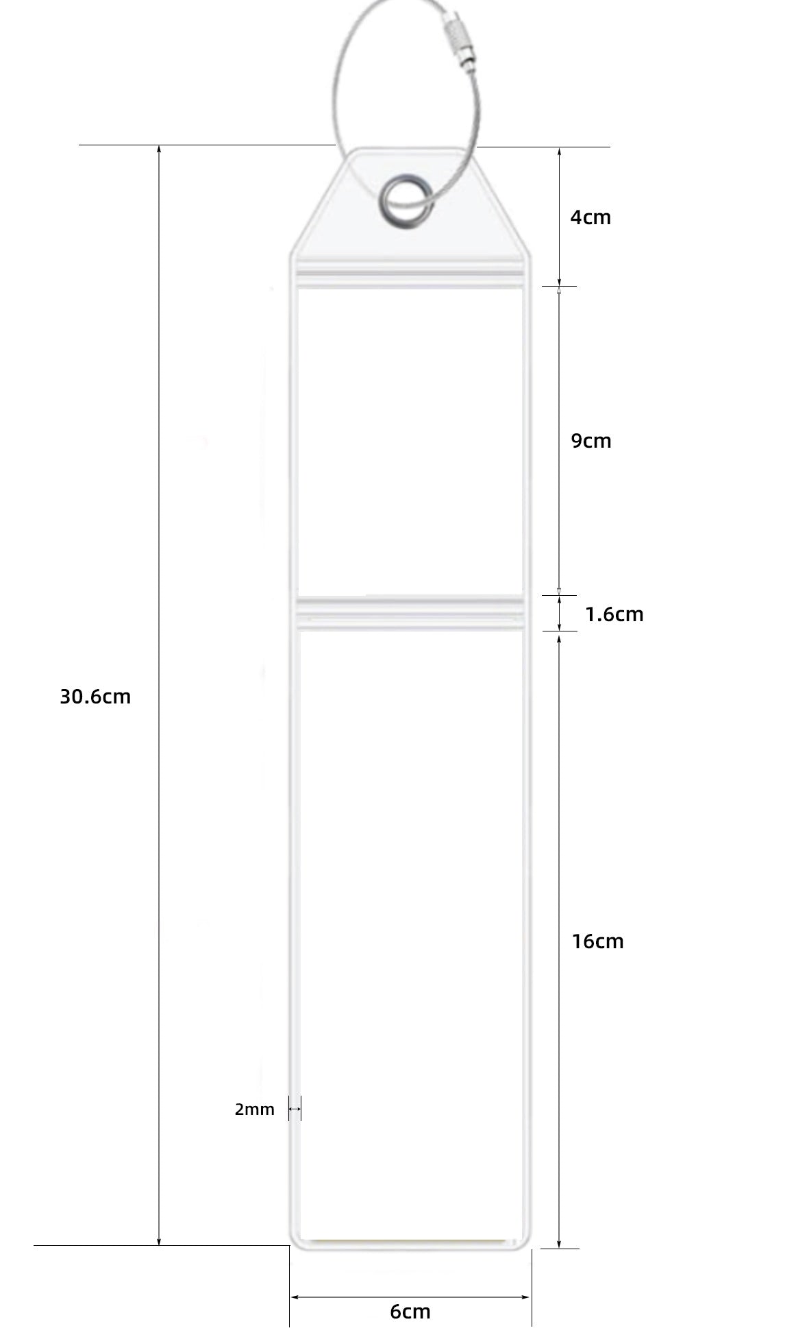 Luggage Tag And Business Card Slot - Yorkn Inc✅
