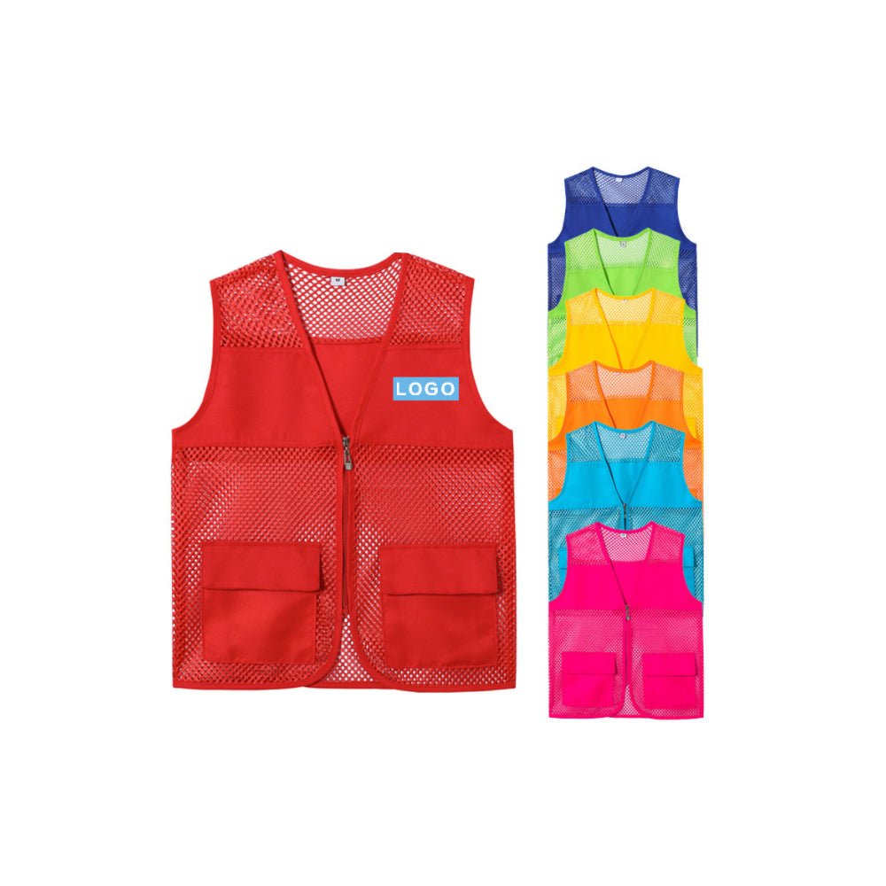 Mesh Vest With Zipper - Yorkn Inc✅