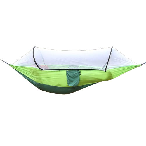 Nylon Hammock With Mosquito Net - Yorkn Inc✅