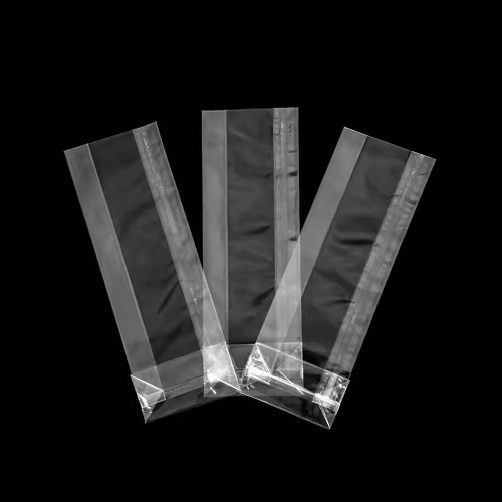 Opp Bottom - gusset Clear Bag - Yorkn Inc✅