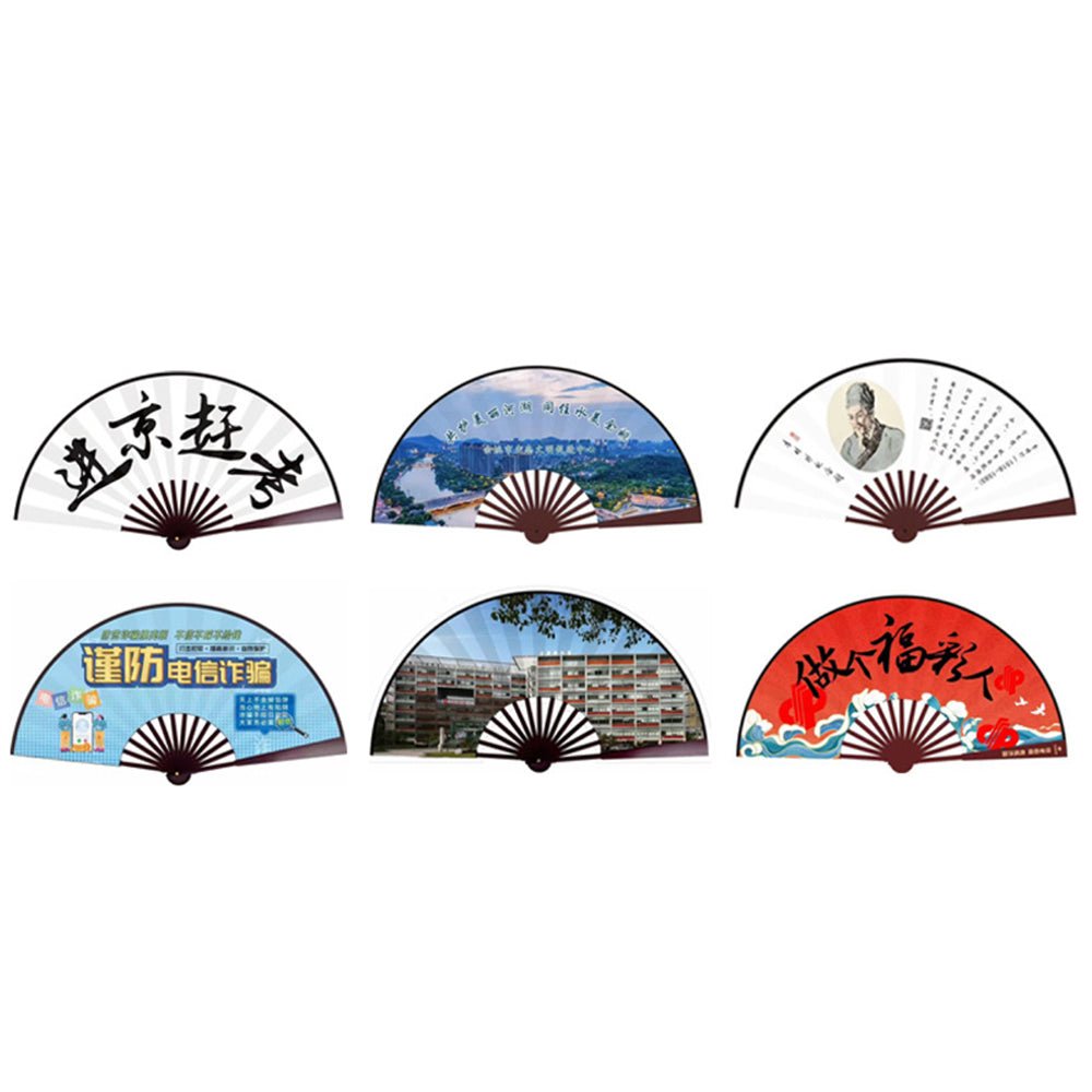 Paper Folding Fan With Bamboo - Yorkn Inc✅