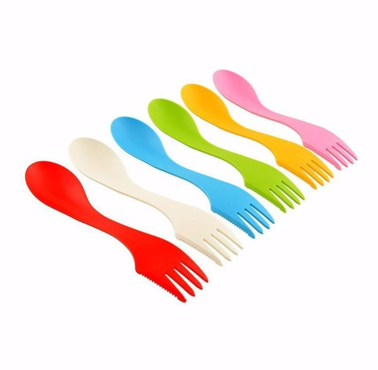 Plastic 3 In 1 Spork - Yorkn Inc✅