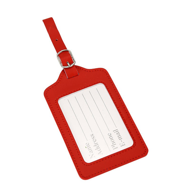 Pu Leather Luggage Tag - Yorkn Inc✅