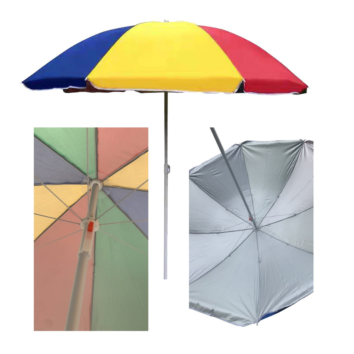 Rainbow Beach Umbrella - Yorkn Inc✅