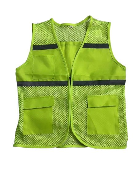 Reflective Mesh Vest With Three Pockets - Yorkn Inc✅