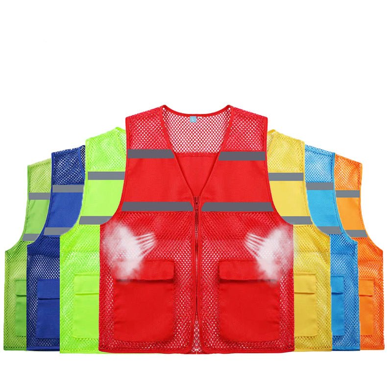 Reflective Mesh Volunteer Vest - Yorkn Inc✅