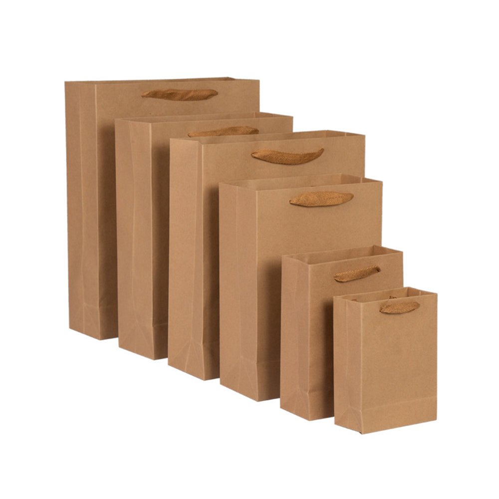 Reusable Kraft Paper Handle Bag - Yorkn Inc✅