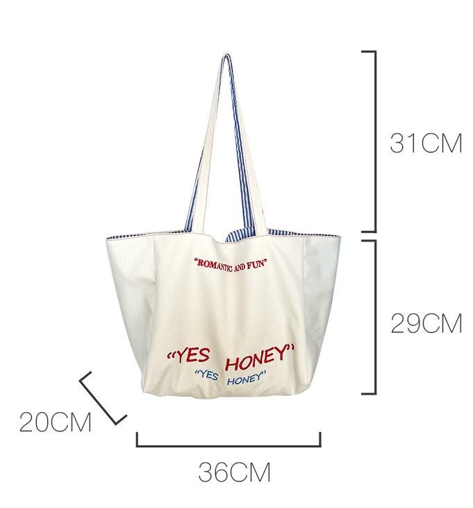 Reversible Large Capacity Tote Bag - Yorkn Incโ