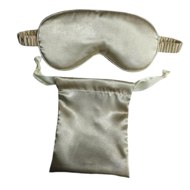 Satin - feel Sleep Mask With Travel Pouch - Yorkn Incβ