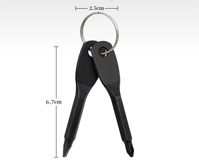 Screwdriver Keychain Pocket Repair Tool - Yorkn Inc✅