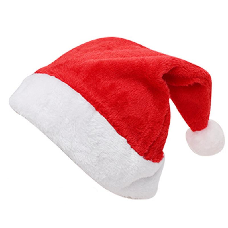 Short Furry Christmas Santa Hat - Yorkn Inc✅