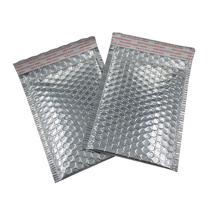 Silver Aluminum Coated Bubble Bag - Yorkn Inc✅