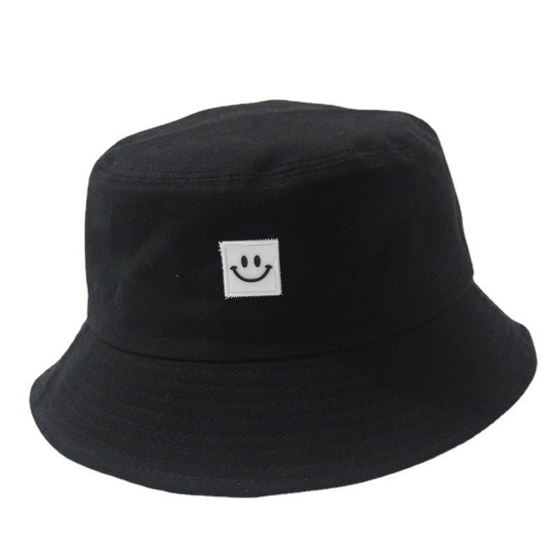 Smiling Face Tag Fisherman Hat - Yorkn Inc✅