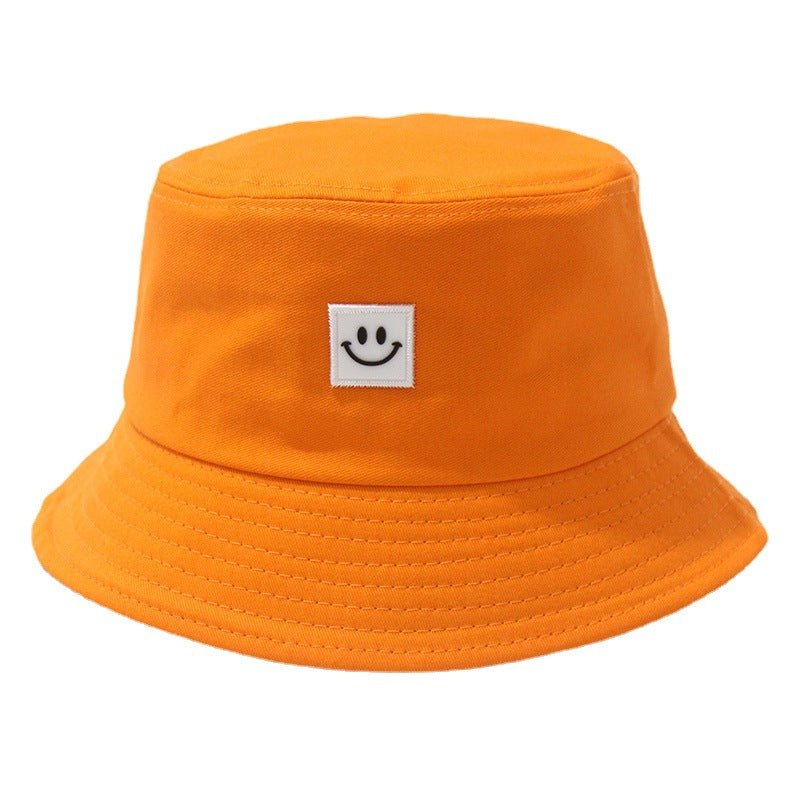Smiling Face Tag Fisherman Hat - Yorkn Inc✅