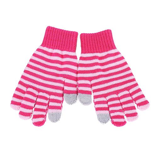 Striped Knitted Gloves - Yorkn Inc✅