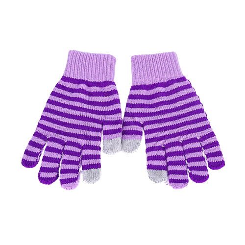 Striped Knitted Gloves - Yorkn Inc✅