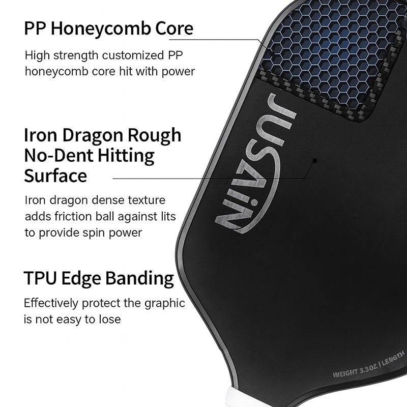 T700 Carbon Fiber Teflon Pickleball Paddle - Yorkn Inc✅