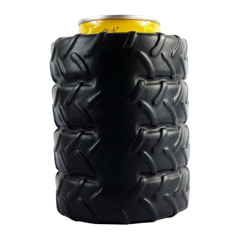 Tire Shape Pu Cup Cover - Yorkn Inc✅