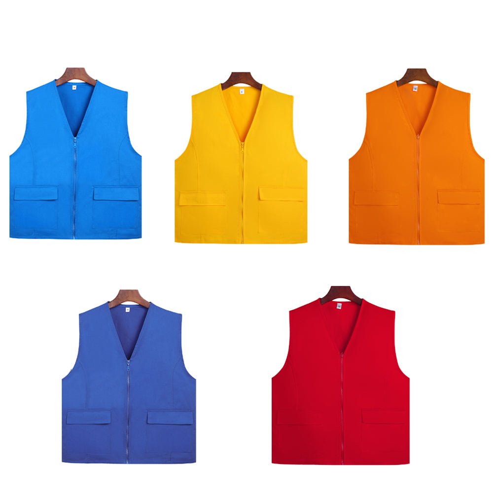 Unisex Volunteer Essential Vest Zipper - Yorkn Inc✅