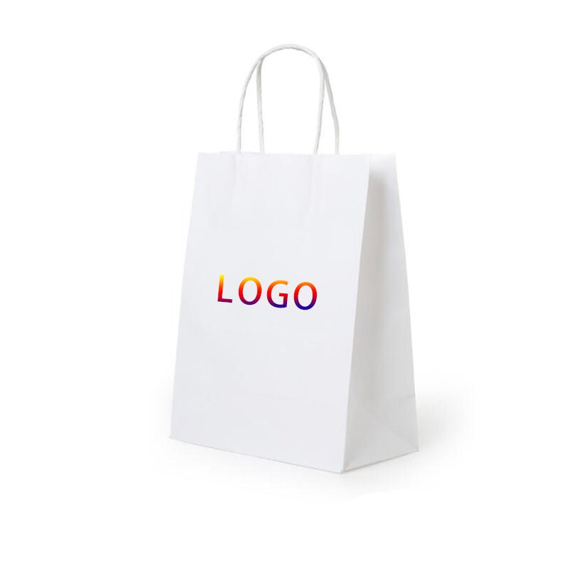 White Craft Paper Gift Bag - Yorkn Inc✅