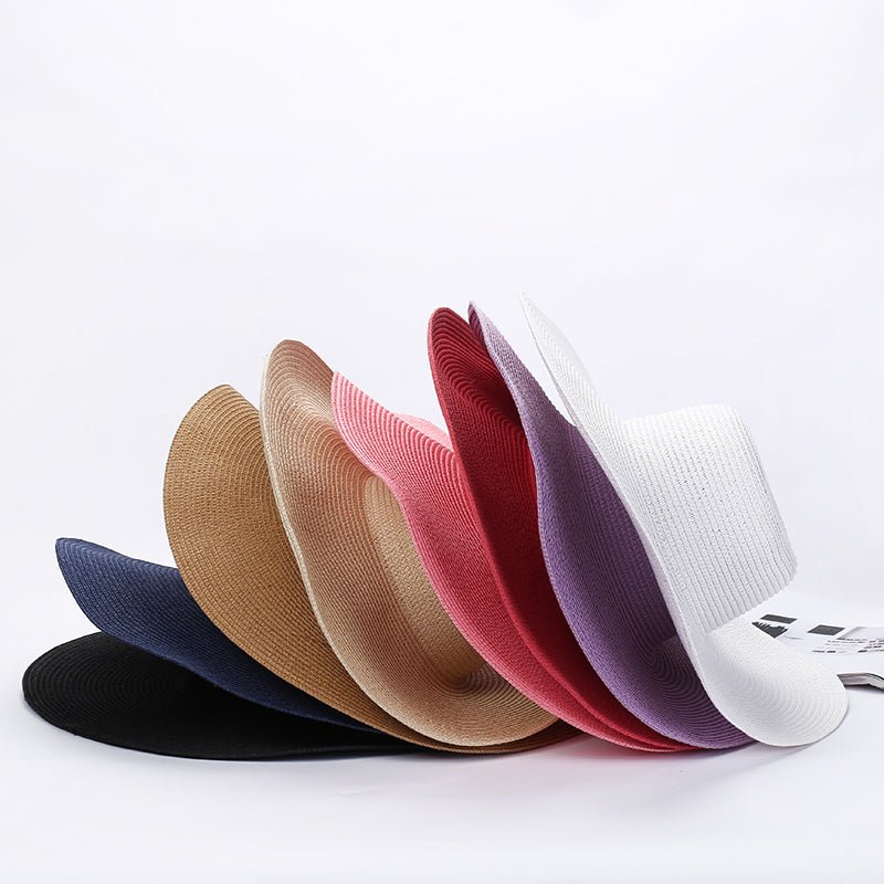 Wide Brim Beach Hat Embroidery - Yorkn Inc✅