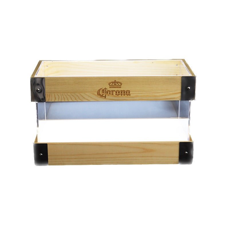 Wooden Frame Glowing Ice Bucket - Yorkn Inc✅