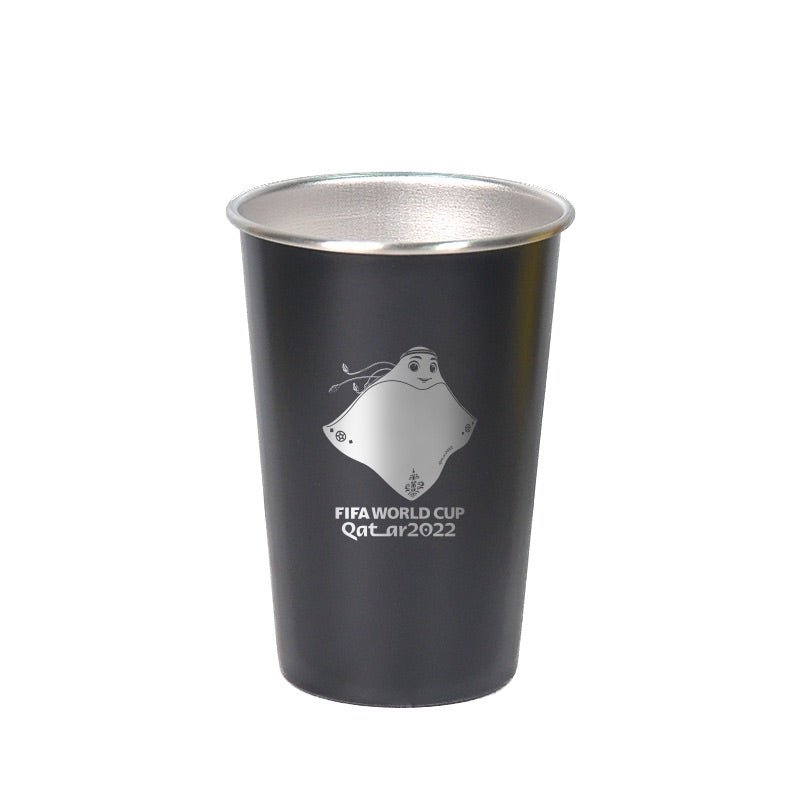 World Cup Cheer Stainless Steel Water Cup - Yorkn Inc✅