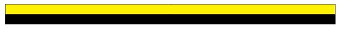 Yellow And Black Silicone Wristband - Yorkn Inc✅
