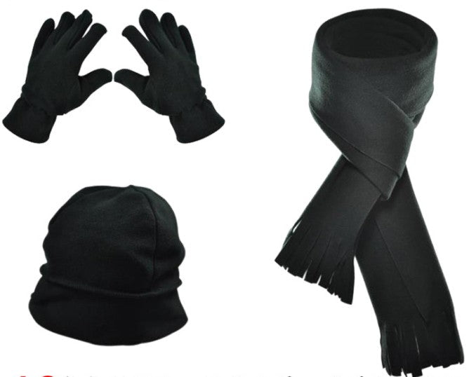 Youth Size Fleece Toque Scarf Mitten Set - Yorkn Inc✅