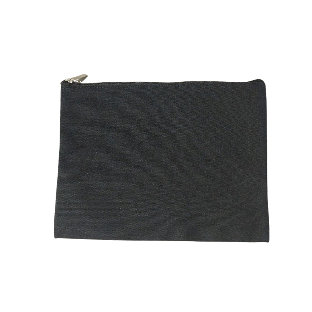 Zippered Canvas Promotional Pouch - Yorkn Inc✅