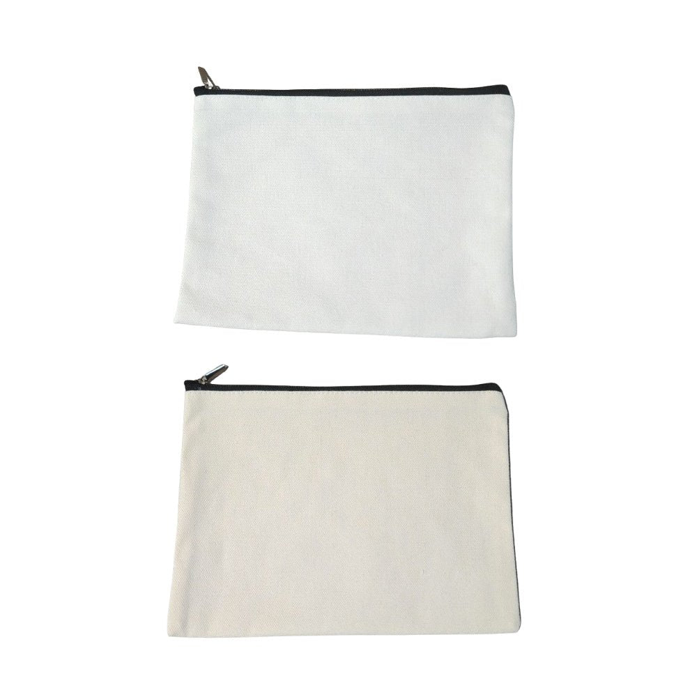 Zippered Canvas Promotional Pouch - Yorkn Inc✅