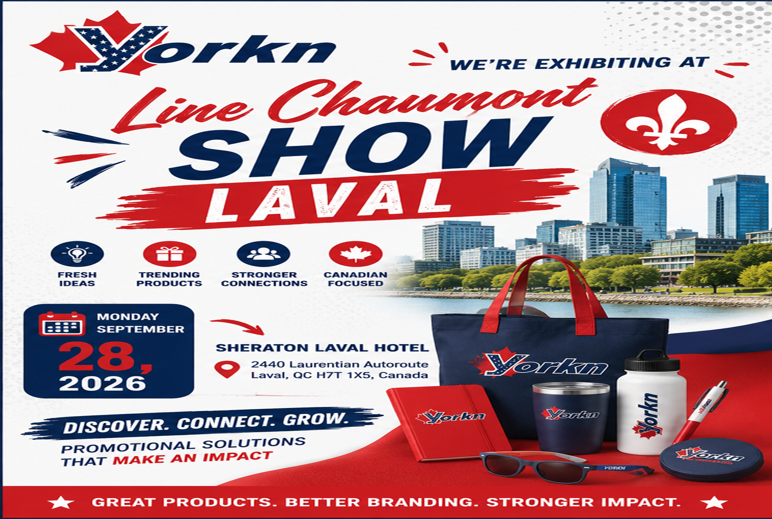🍁 Yorkn is Heading to the Line Chaumont Show – Laval!