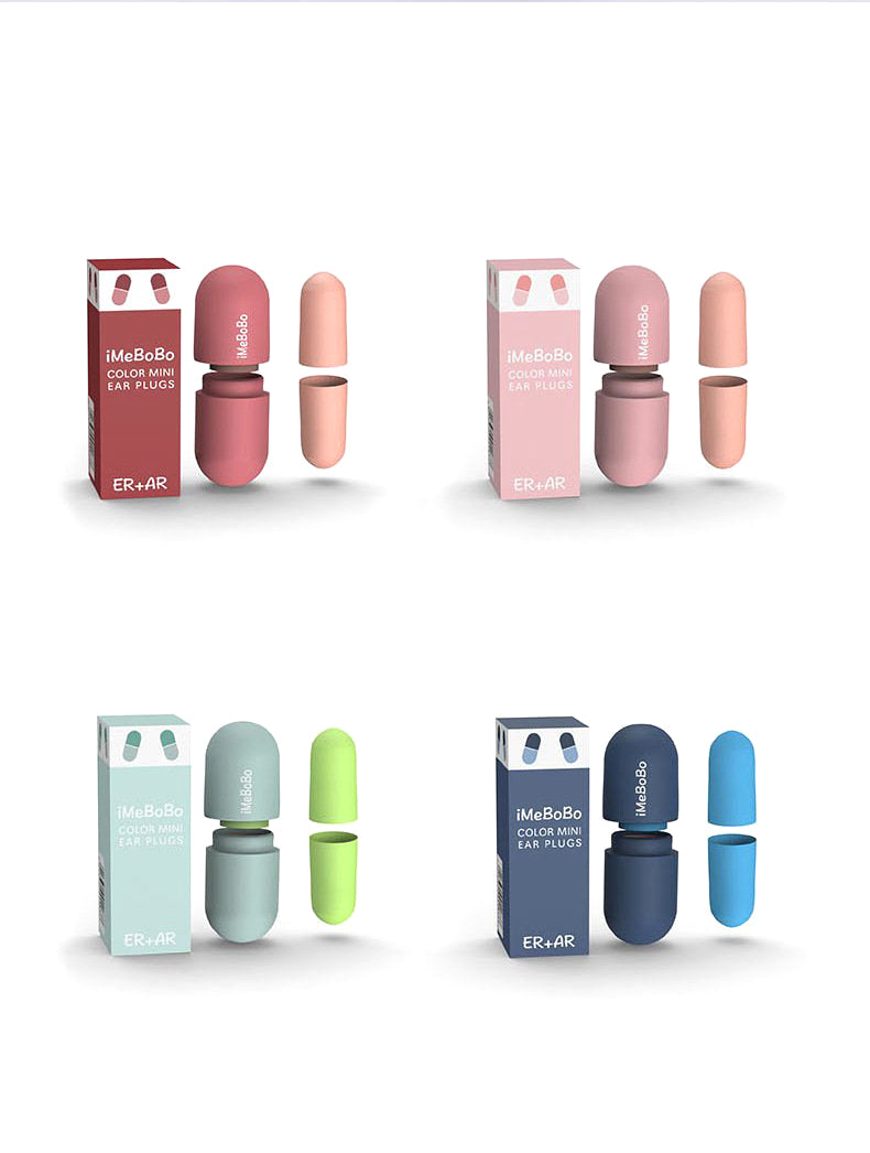 Tapones para los oídos de masilla de esponja suave Tapones para los oídos 