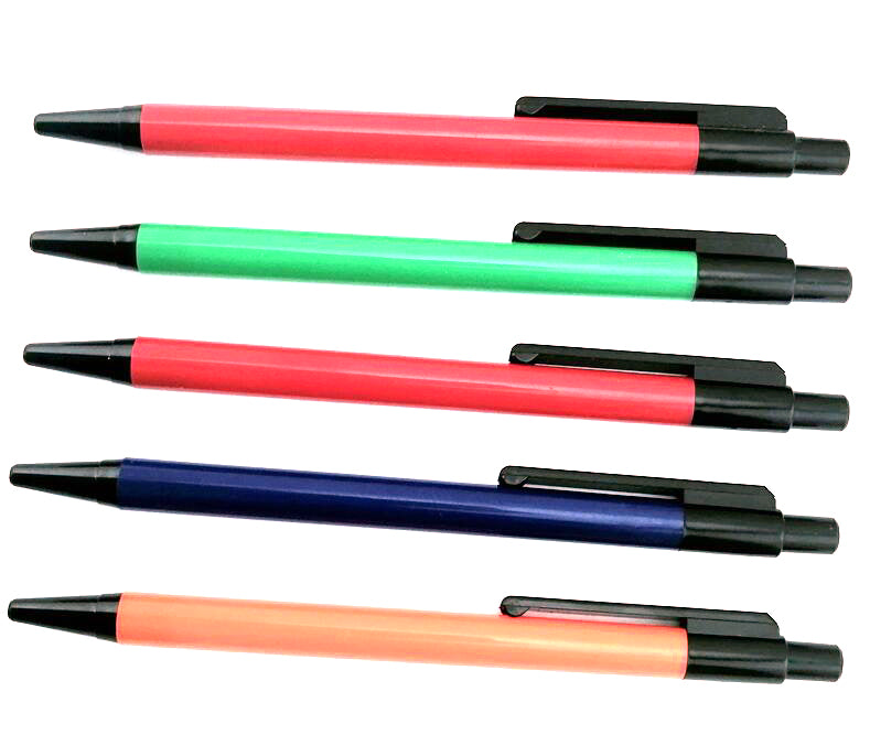Stylo à bille télescopique en plastique 