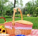 Panier en osier - L 