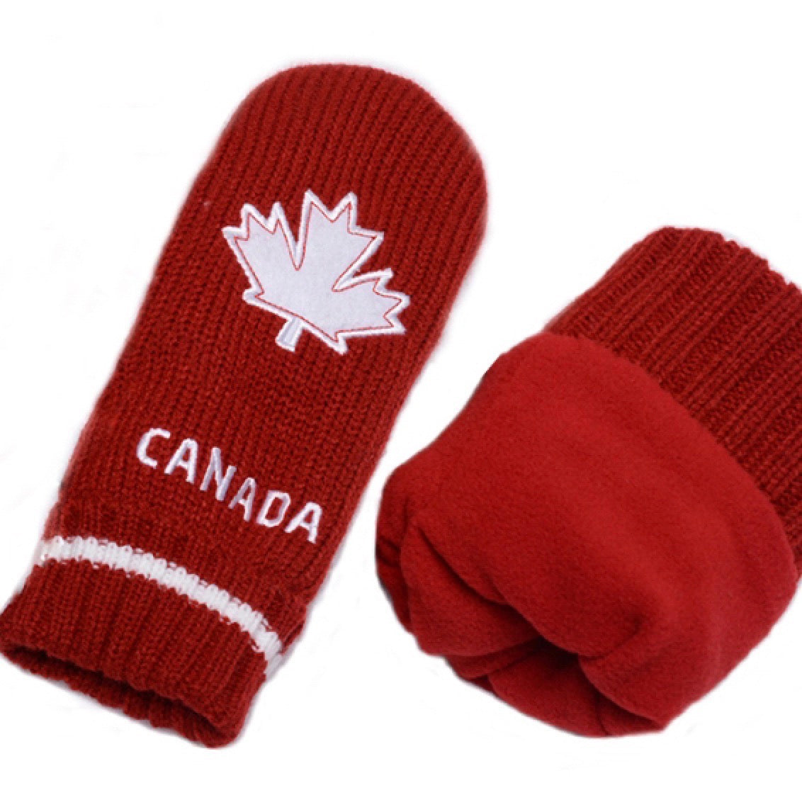 Adult Mitten With Warm Lining - M