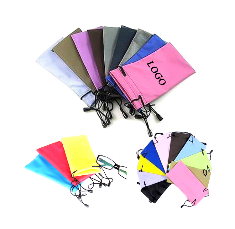 Pochette à lunettes de soleil avec cordon de serrage 
