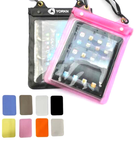 Pochette étanche en PVC avec cordon pour tablettes 
