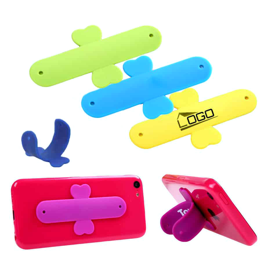 Adhesive Silicone Slap Phone Stand/ Holder/ Support