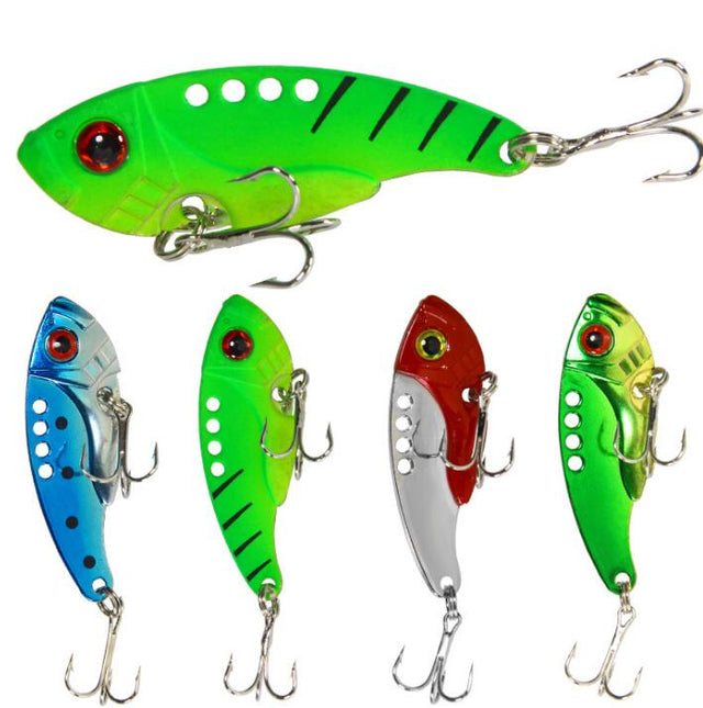 3d Eyes Metal Fishing Lure With Hook-5.5 Cm Long