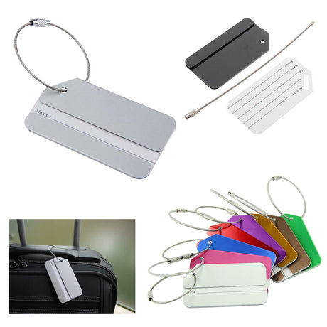 Aluminum Luggage Tag