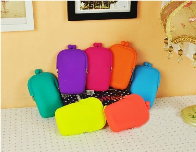 Fundas de silicona para teléfono, monederos y monederos 