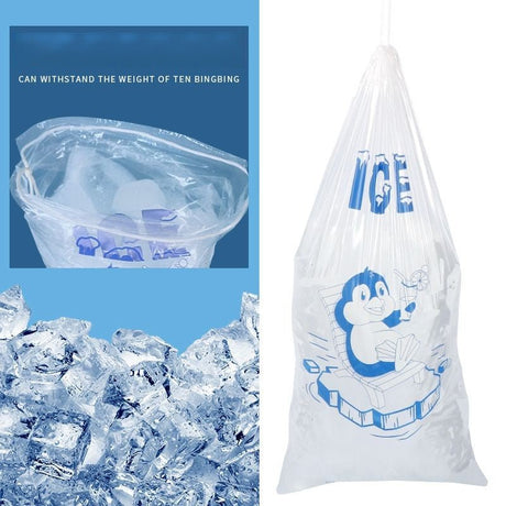 10 Lb Drawstring Ice Bag - Yorkn Inc✅